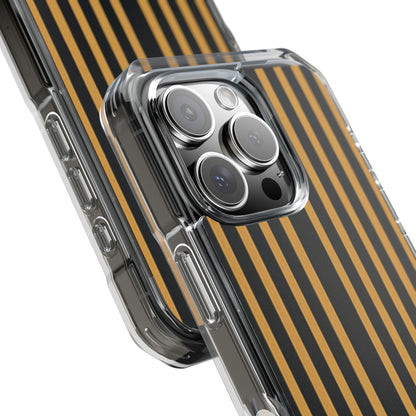 Golden Stripes iPhone 16 Pro Case - Impact