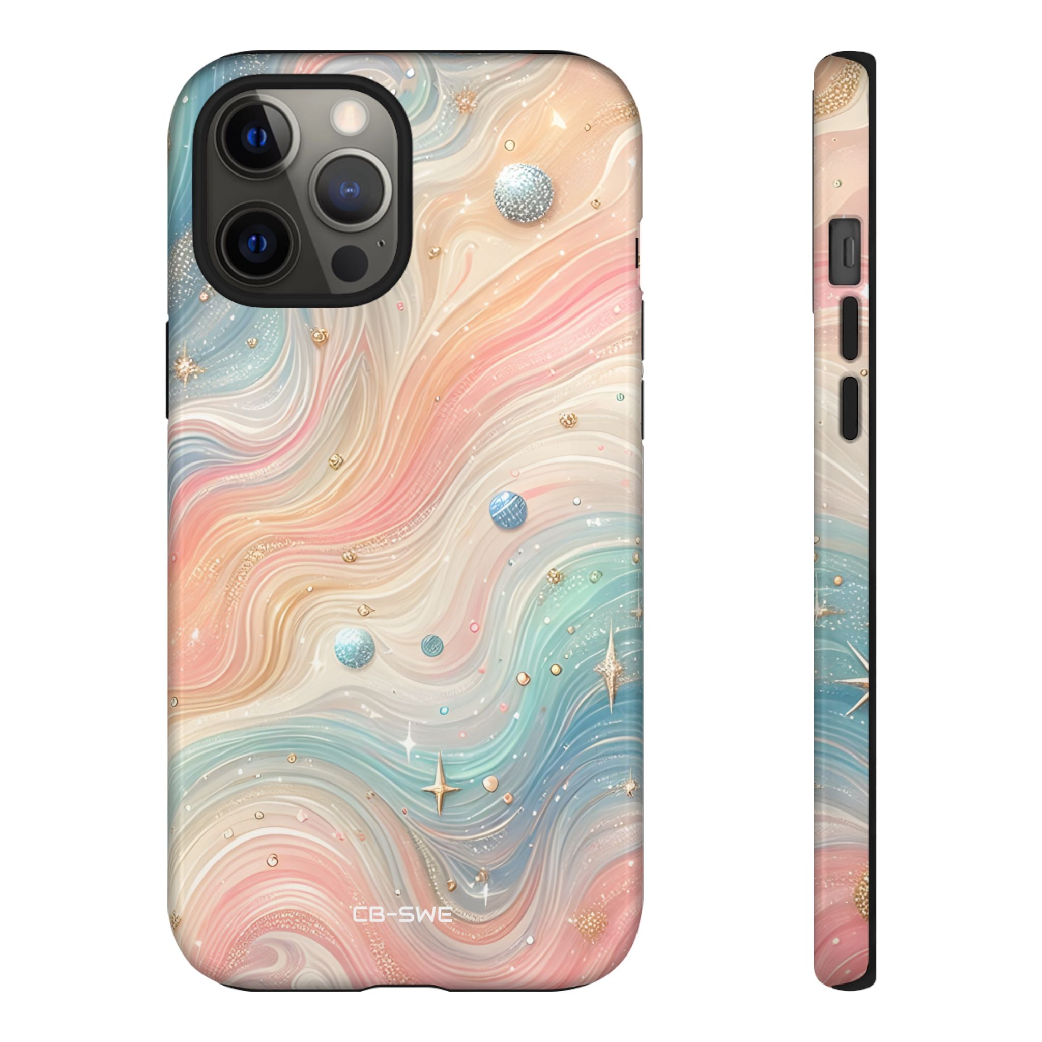 Celestial Waves Dance - iPhone Case