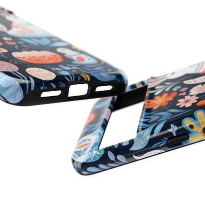 Bunnies Play Among Flowers - Google Pixel Case