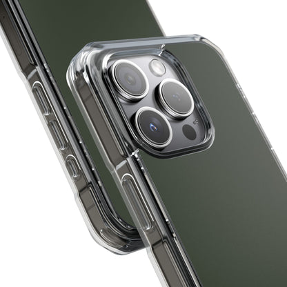 Kombu Green - Clear Impact Case for iPhone