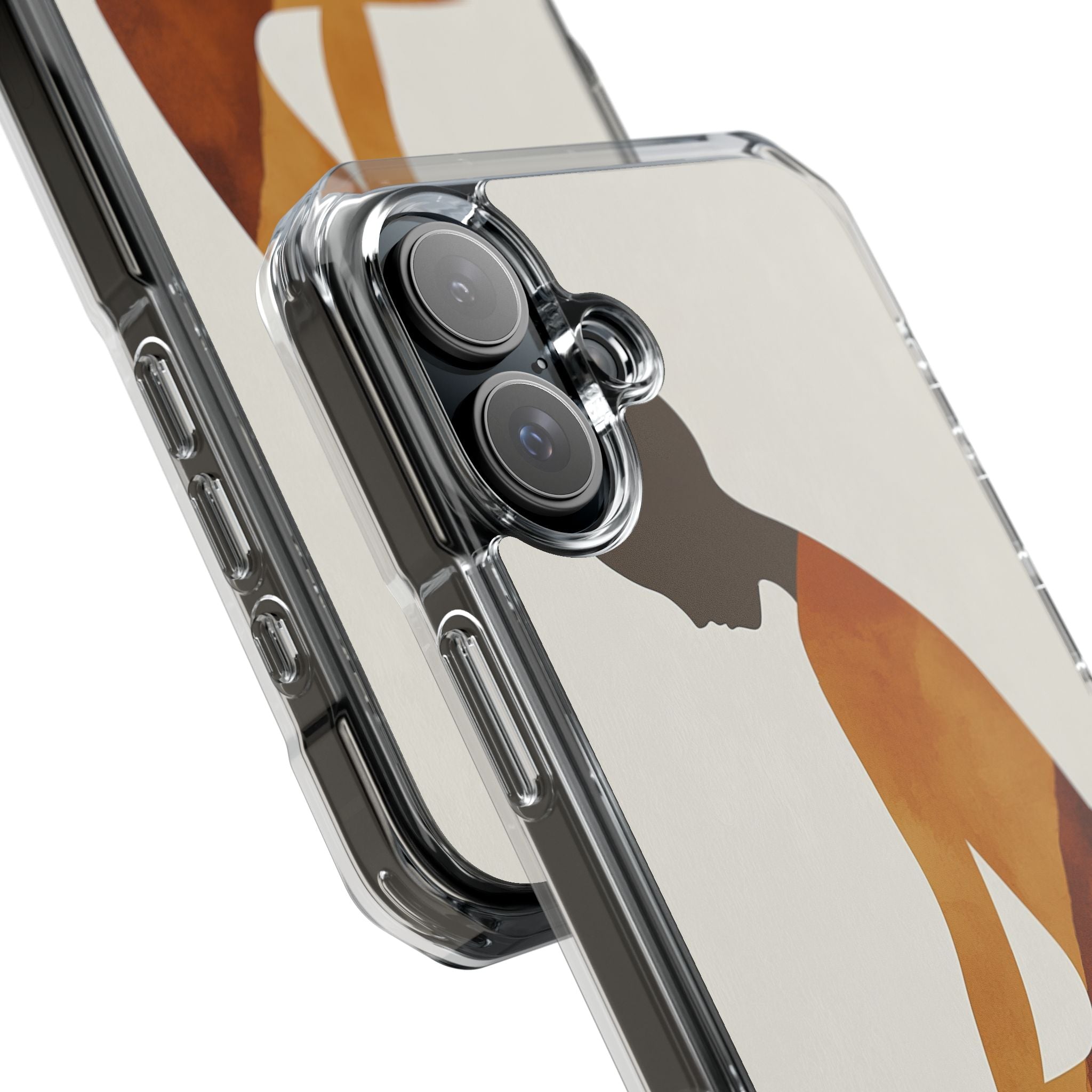 Silhouette Reflects Emotion iPhone Case - Impact