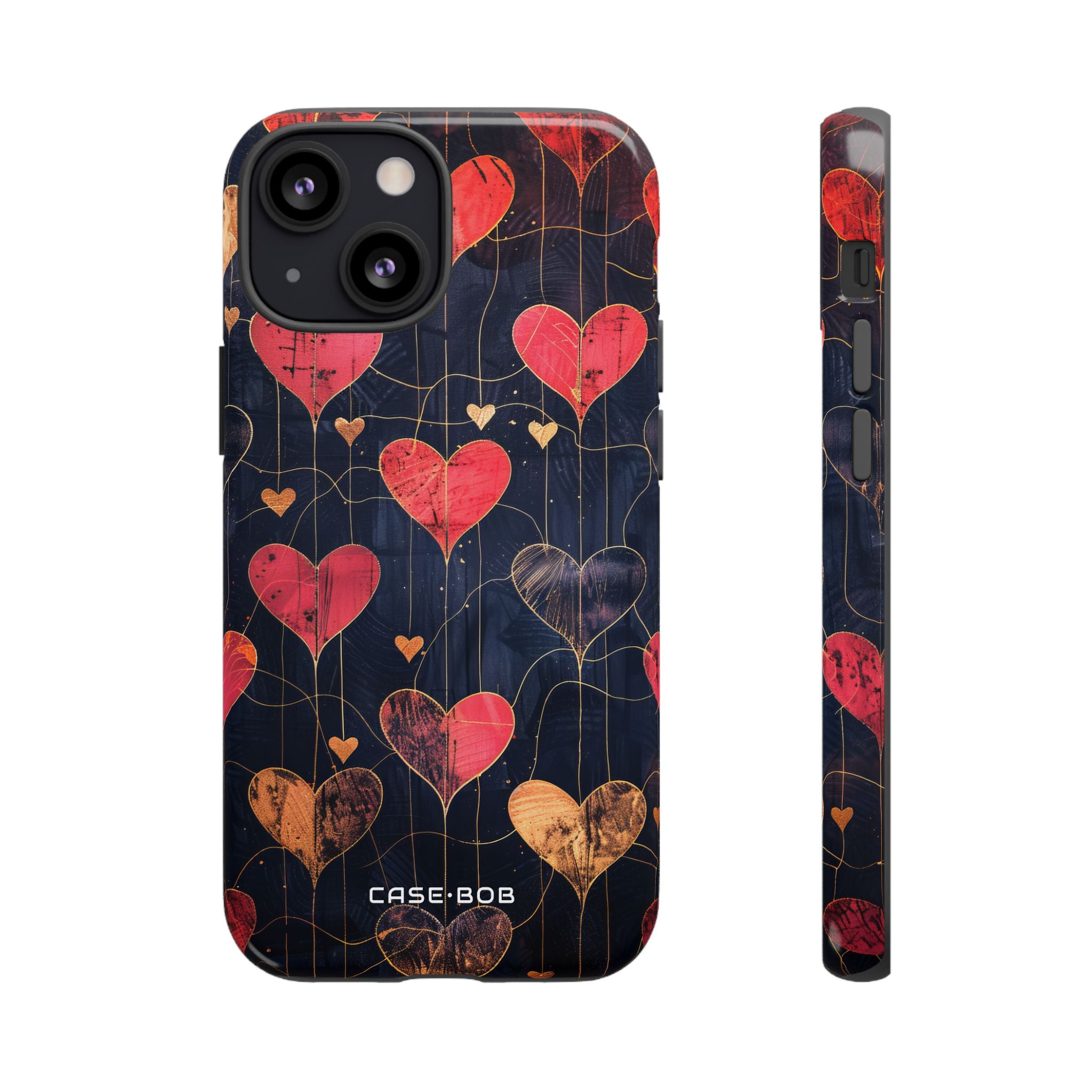 Golden Hearts Network iPhone 13 Mini Case - Tough