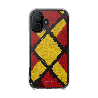 Dynamic Geometric Energy iPhone Case - Impact