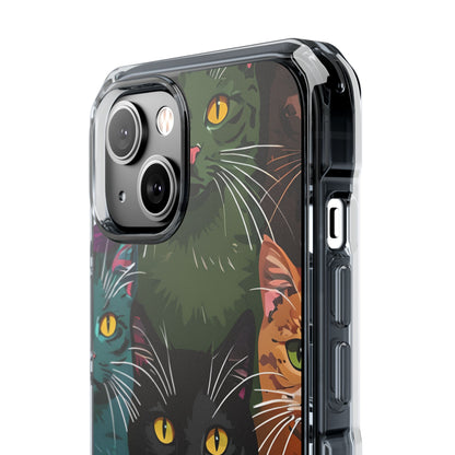 Colorful Cat Charisma iPhone Case - Impact