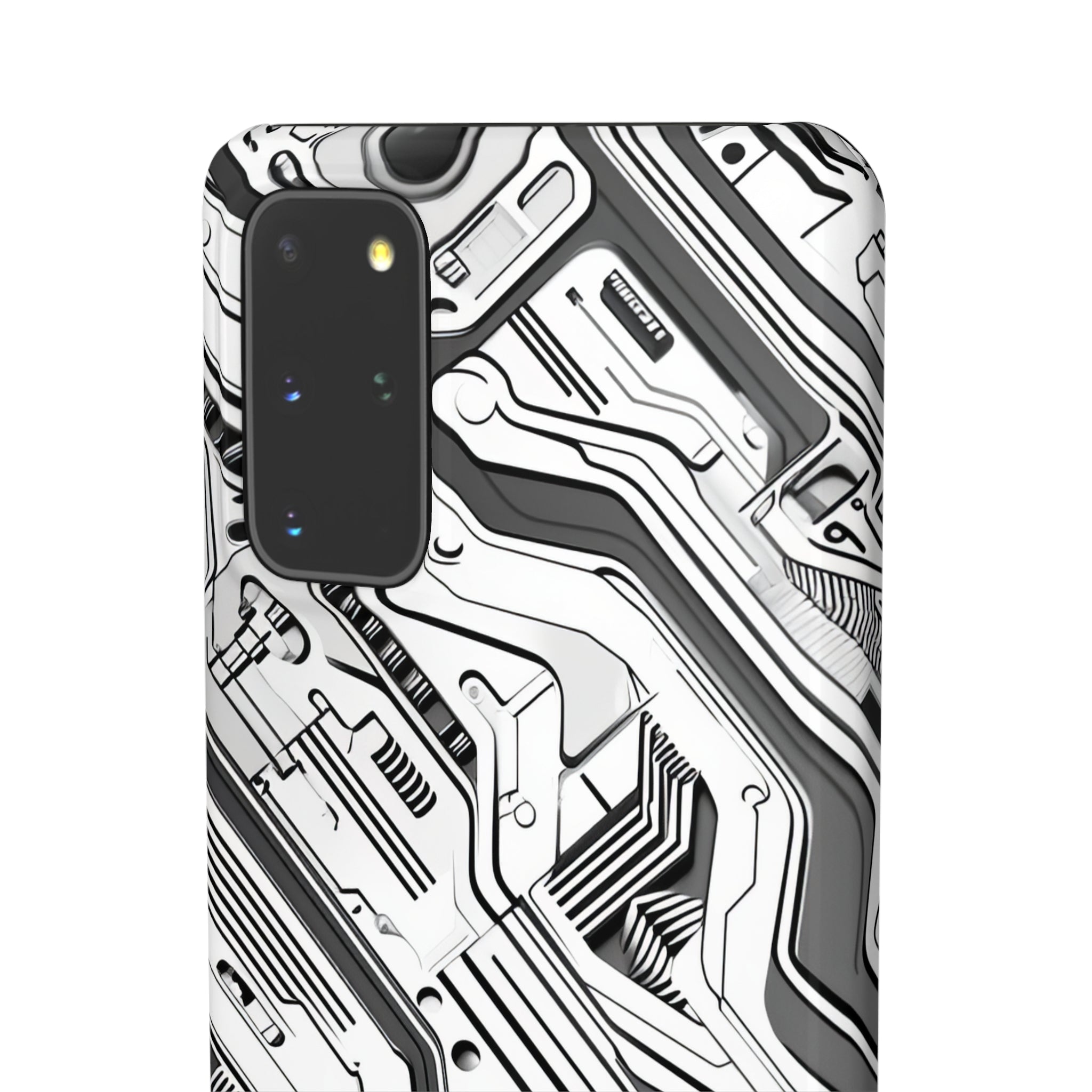 Techno Circuitry | Slim Phone Case for Samsung