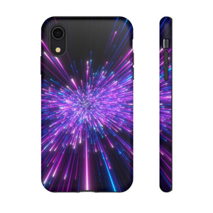 Speed of light in Galaxy iPhone Case (Protective) iPhone XR Matte Phone Case