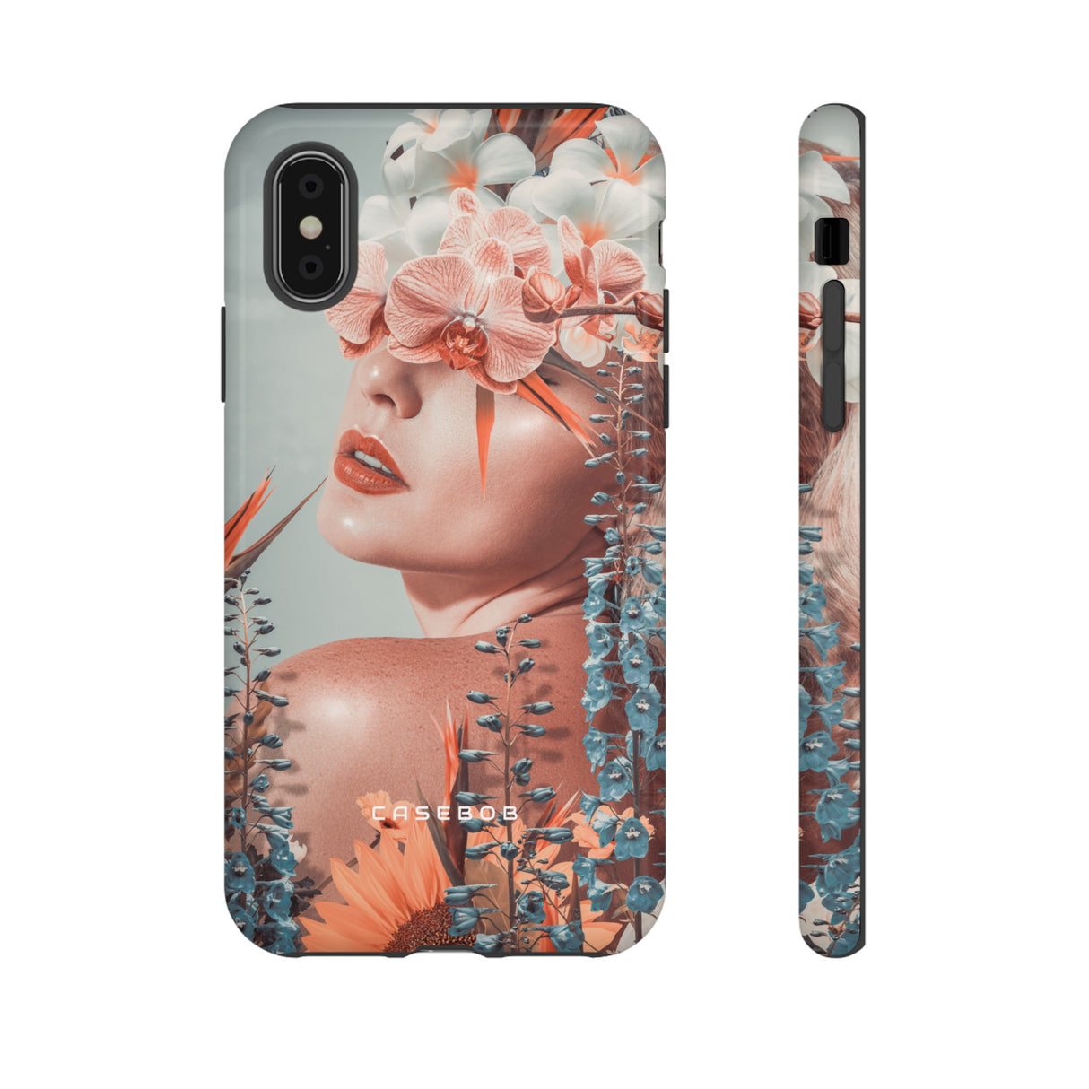 Contemporary Flowers - Protective Phone Case