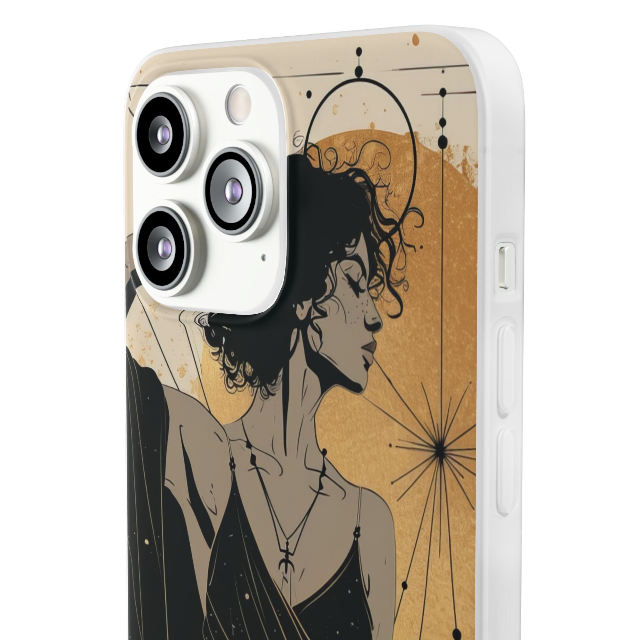 Celestial Elegance | Flexible Phone Case for iPhone