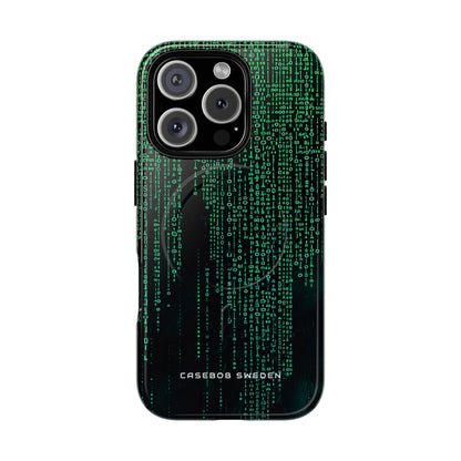 Matrix Gradient Flow iPhone 16  Tough+ Phone Case