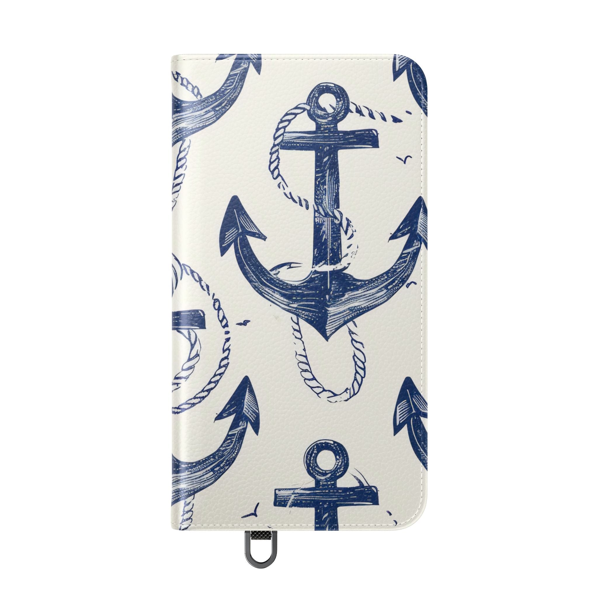 Blue Anchor Breeze - Samsung S24 Plus Case - Wallet