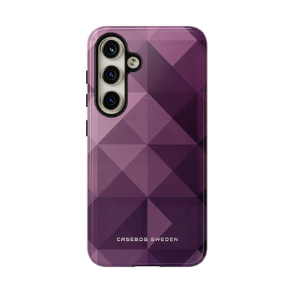 Gradient Purple Mosaic Samsung S24 - Tough Phone Case