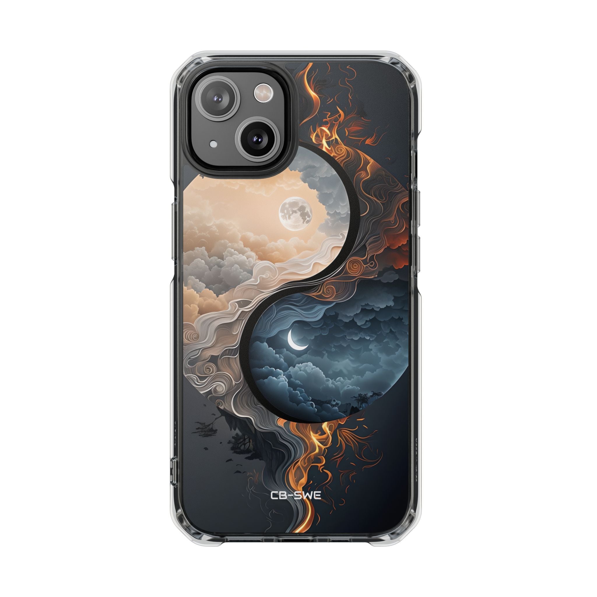 Moonlit Elemental Harmony iPhone Case - Impact