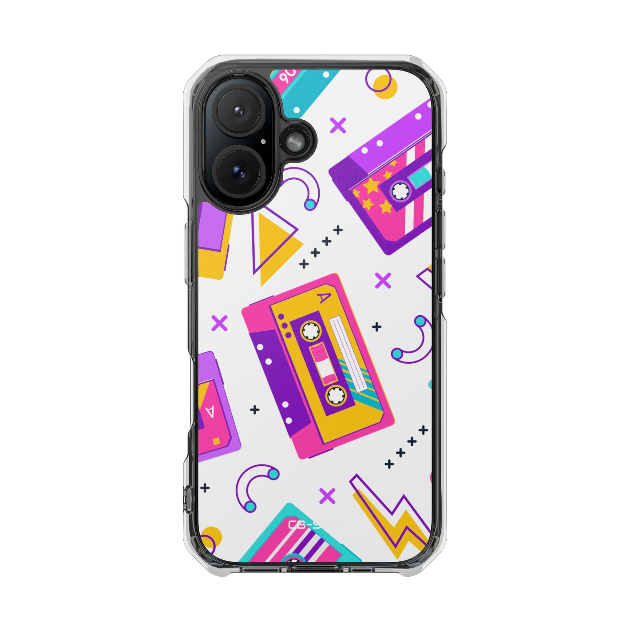 Retro Cassette Chaos iPhone Case - Impact