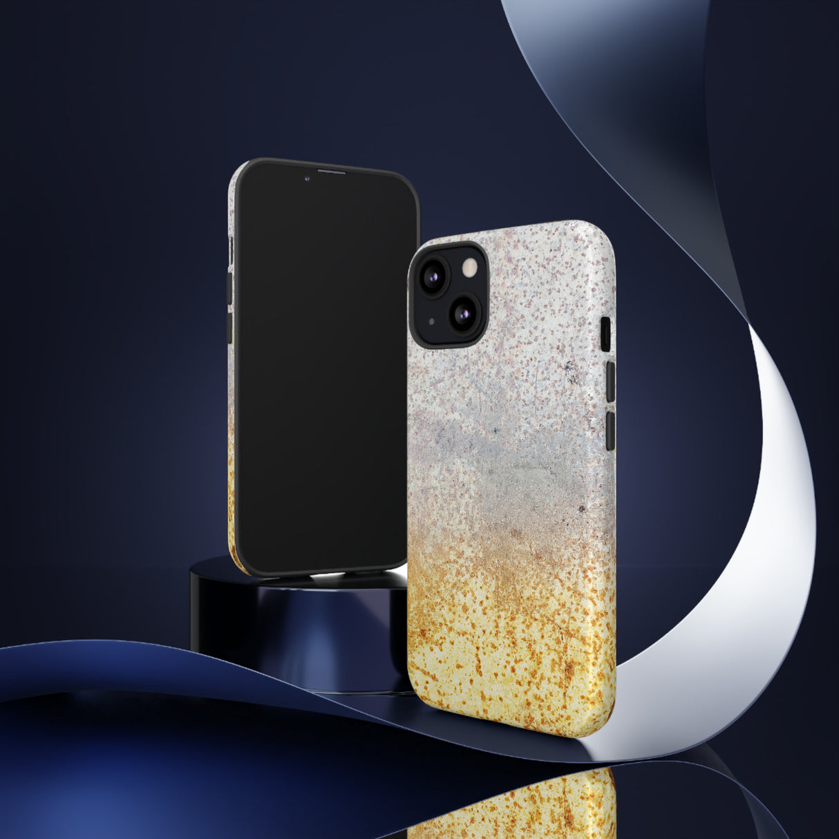 Gold Abstract - Protective Phone Case