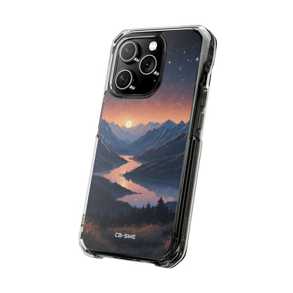 Mountains Embrace Light iPhone Case - Impact