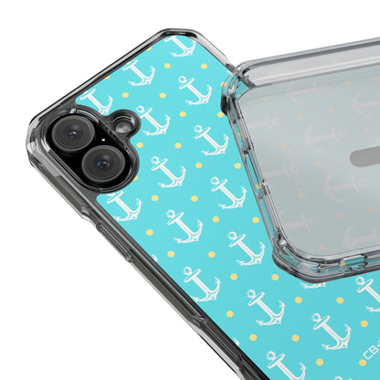 Nautical Anchors & Dots iPhone Case - Impact