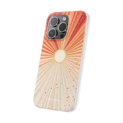 Solar Bloom iPhone 15 Pro Case - Soft