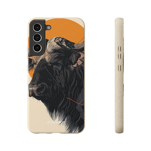 Majestic Buffalo Sun | Biodegradable Phone Case