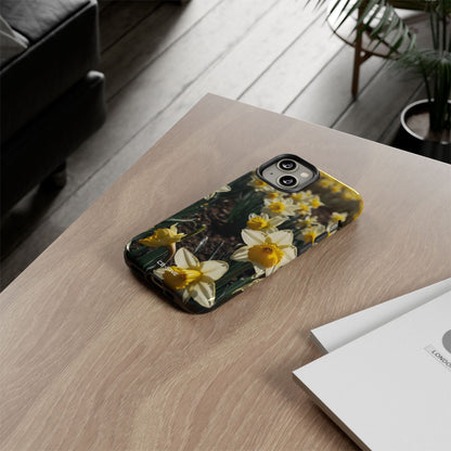 Golden Daffodils Bloom - iPhone Case
