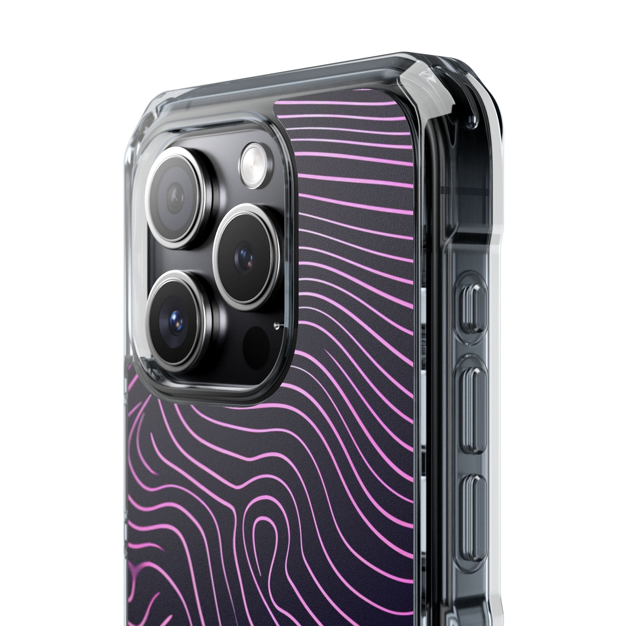 Contour Waveflow iPhone 15 - Clear Impact Phone Case