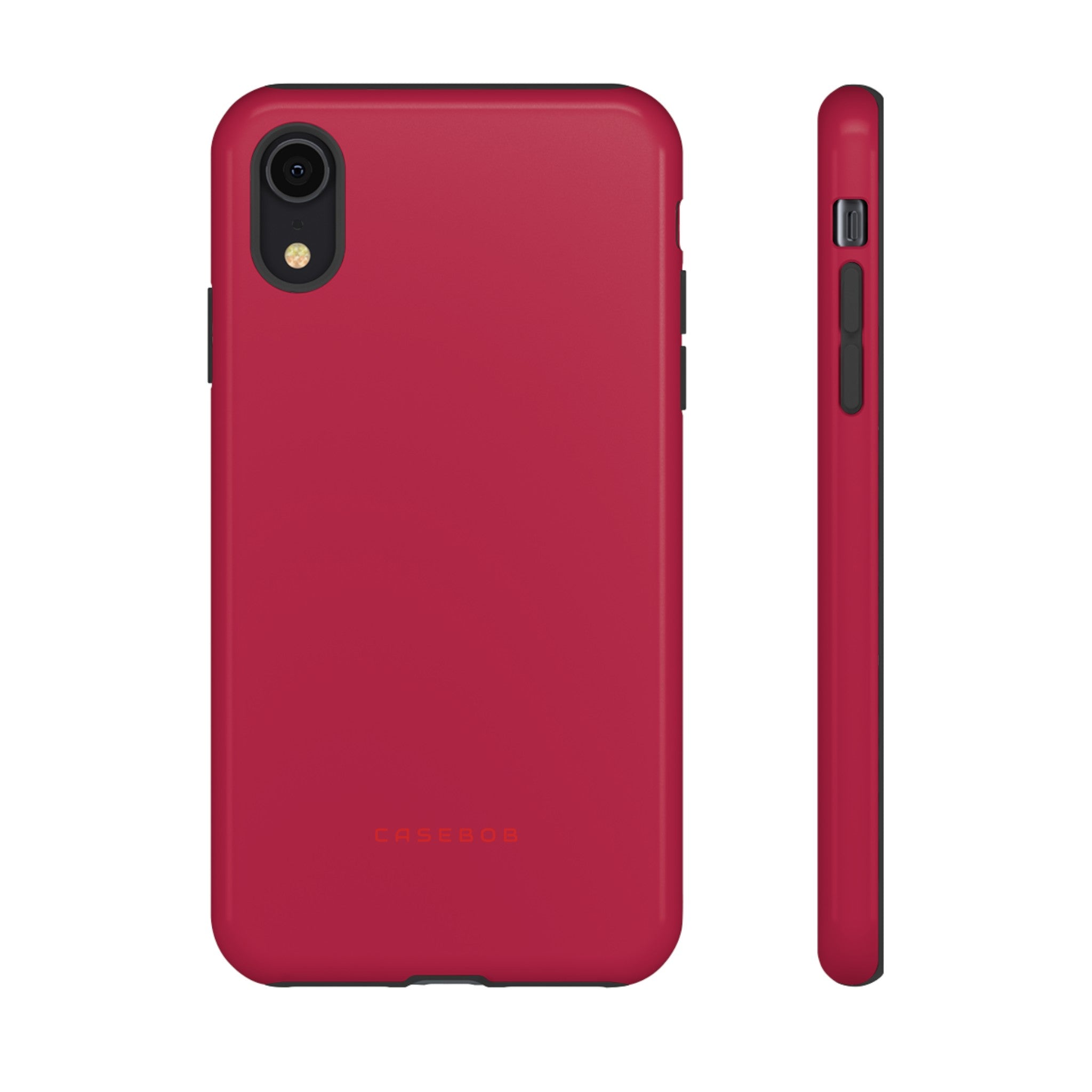 Bright Red Maroon - Protective Phone Case