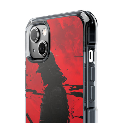 Red Samurai Shadow iPhone Case - Impact