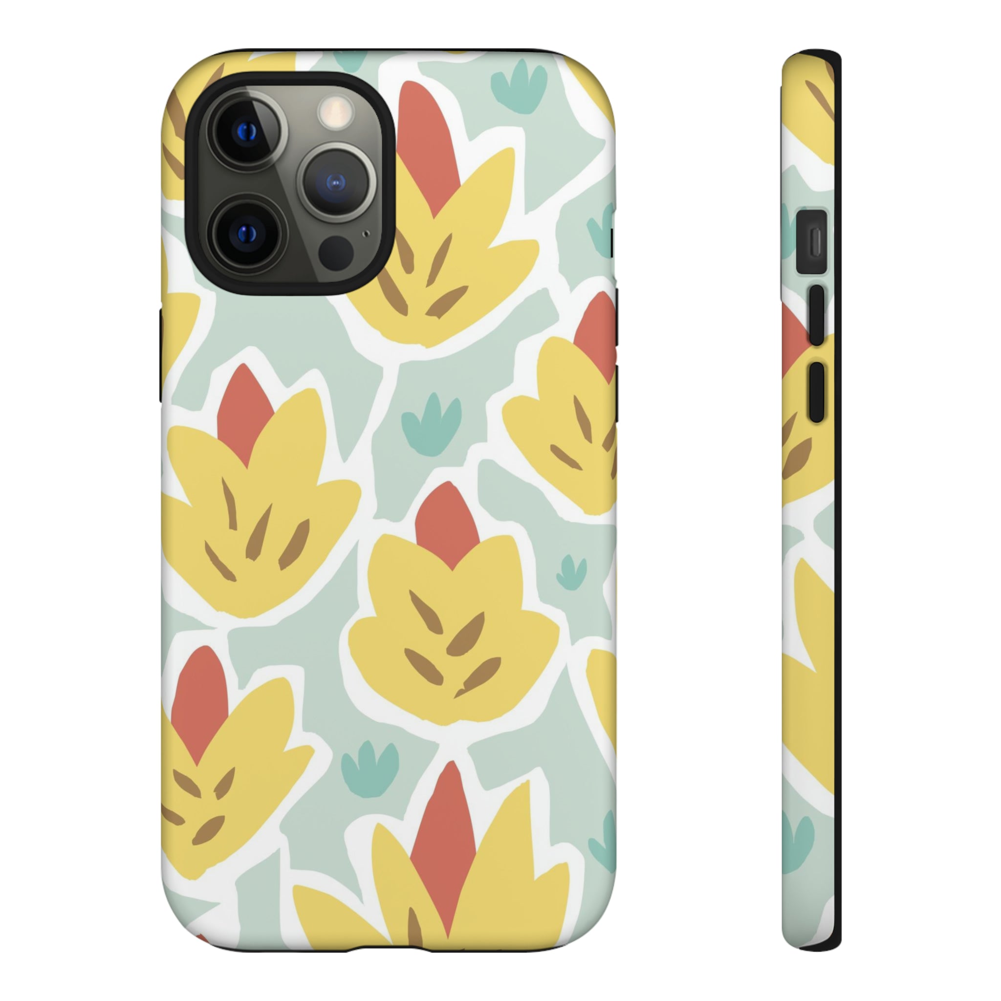 Summer Yellow Happy Flower - Protective Phone Case