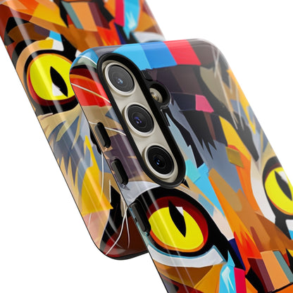 Abstract Kitty Palette - Protective Phone Case