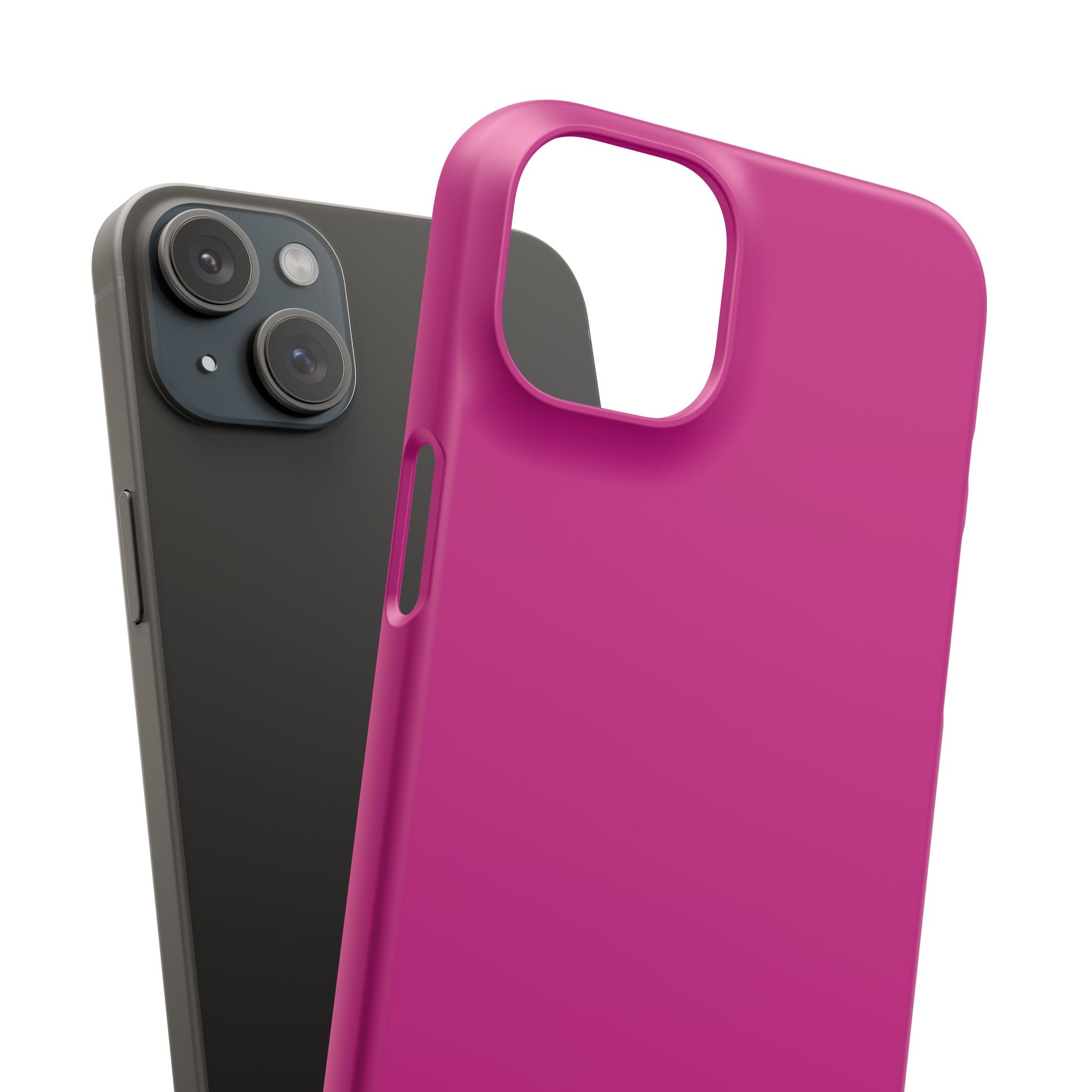 Medium Violet Red iPhone 15 - Slim Phone Case