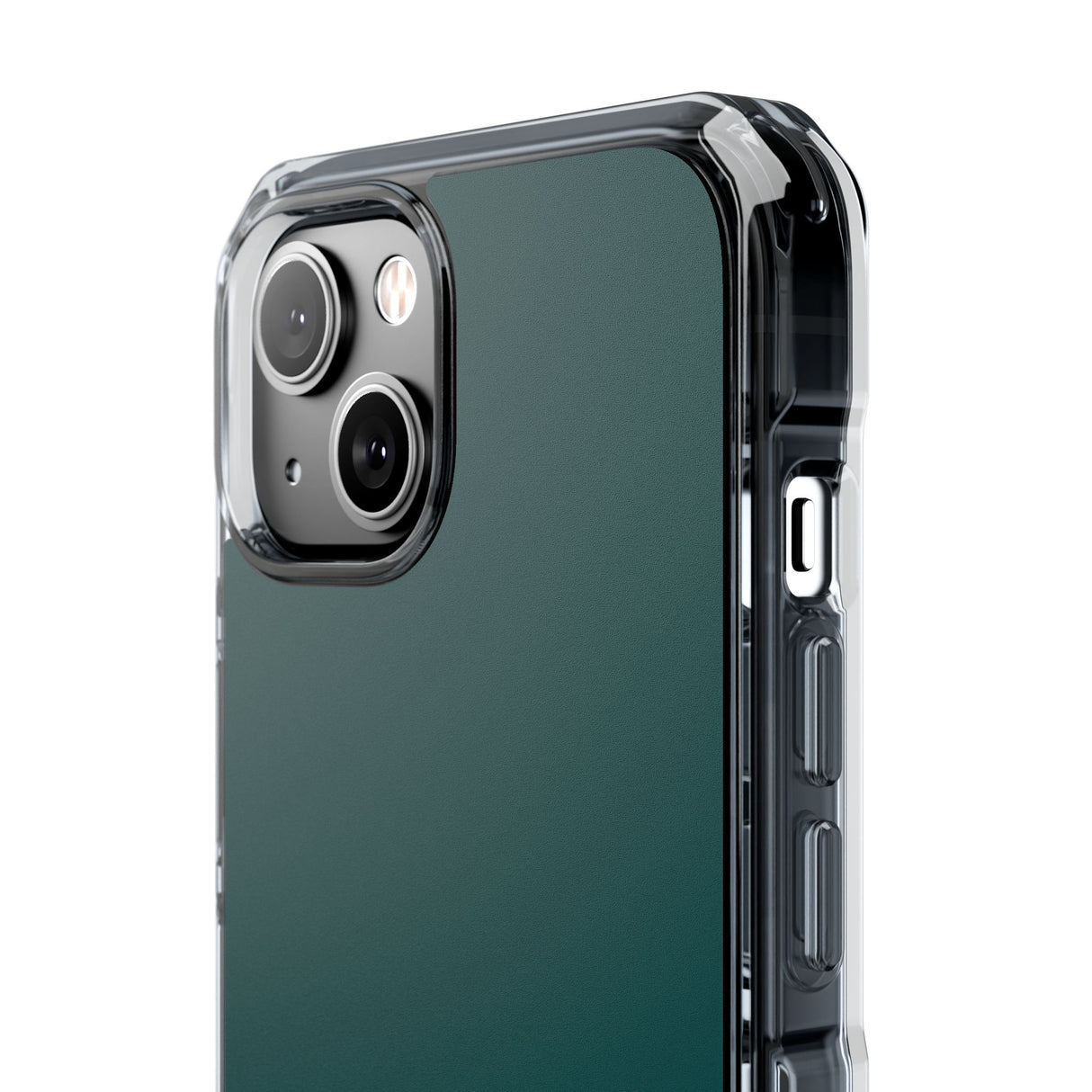 Deep Jungle Green | Phone Case for iPhone (Clear Impact Case - Magnetic)