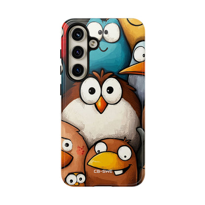 Whimsical Birds Gather - Samsung Case