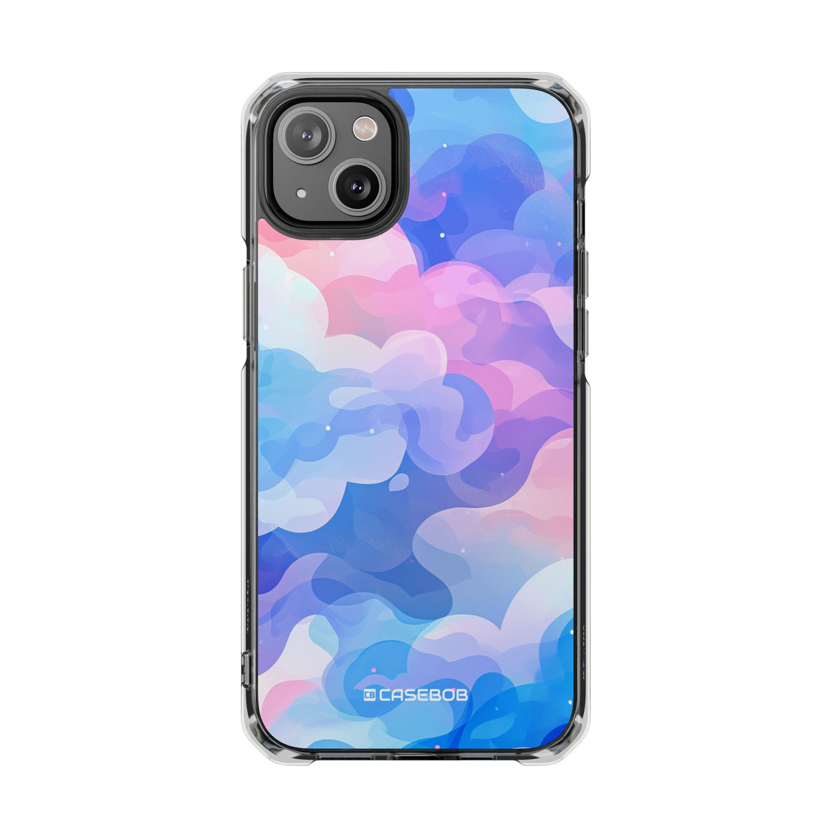 Serenity Design Focused | Handyhülle für iPhone (Clear Impact Case - Magnetisch) 