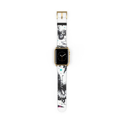 Monochrome Flutter - Watch Band
