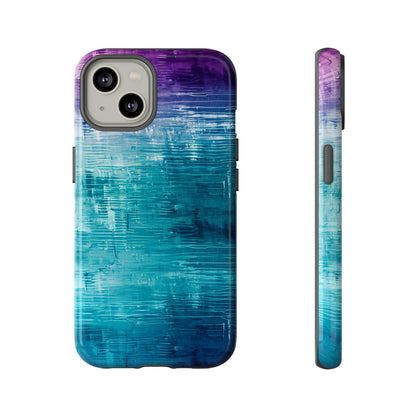 AI Fusion: Metallic Gradient - Protective Phone Case