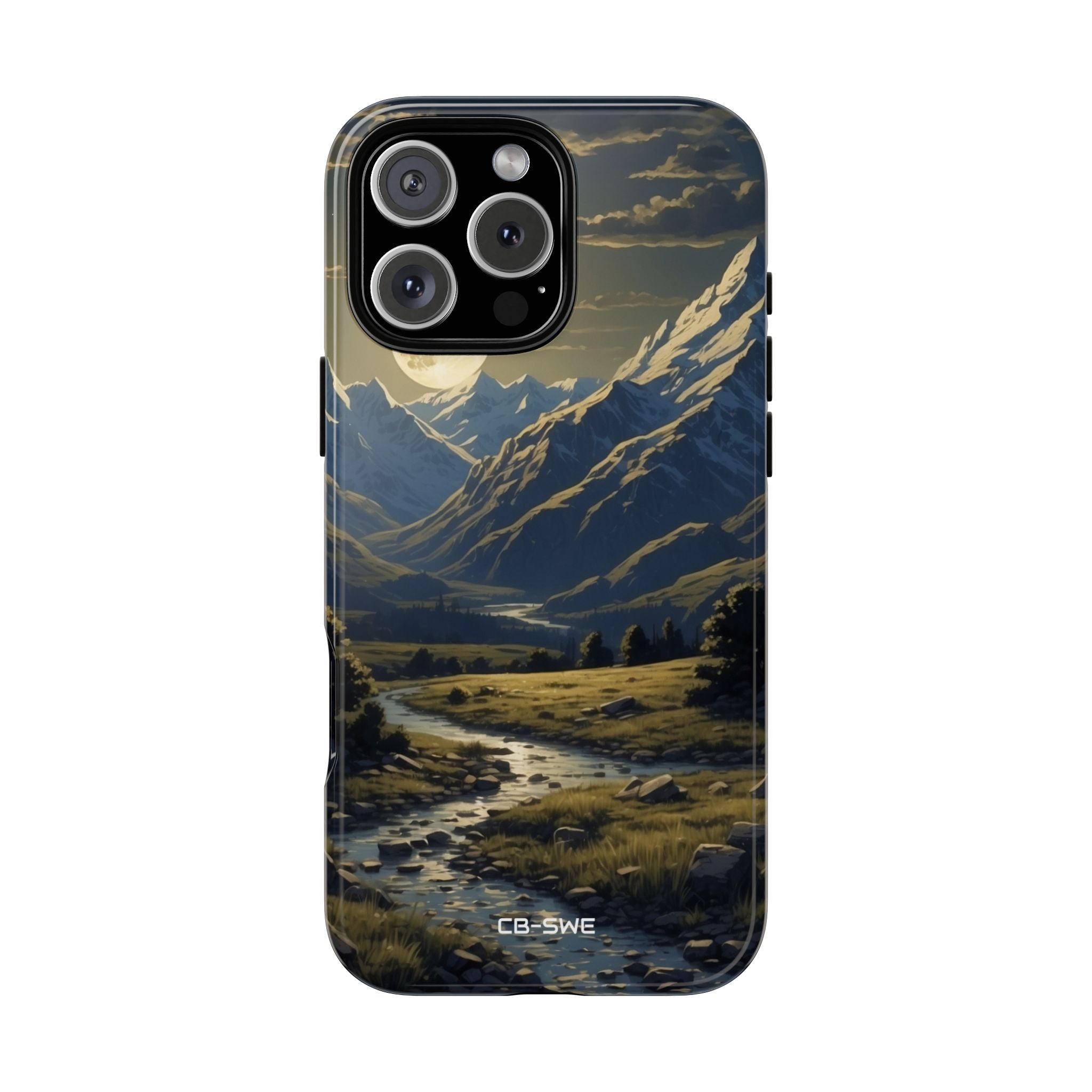 Moonlight Guides River - iPhone Case