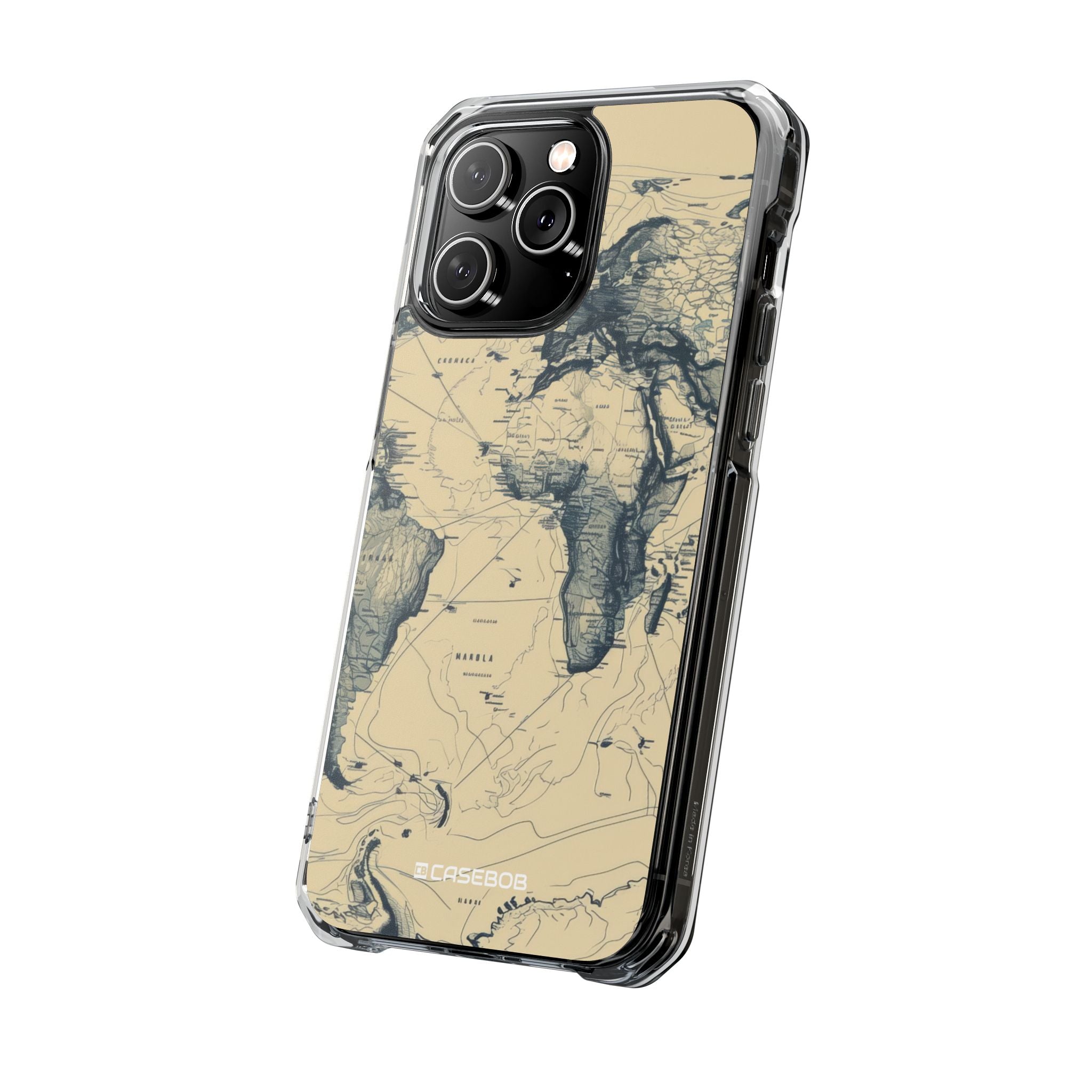 Vintage World Map - Phone Case for iPhone