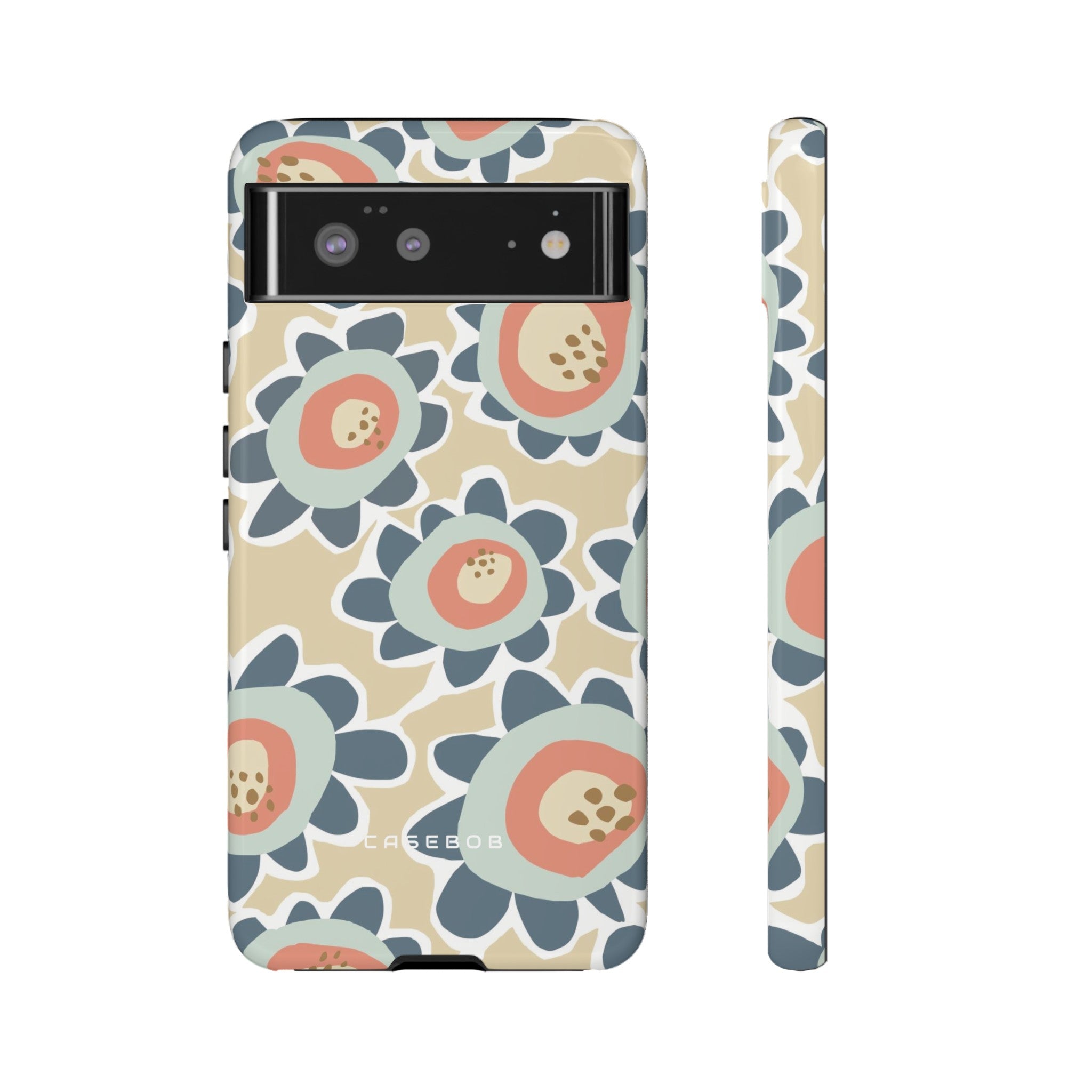 Pastel Happy Flower Phone Case - Protective Phone Case