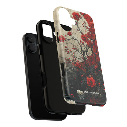 Zen Blossoms in Moonlight iPhone 16 | Tough+ Phone Case