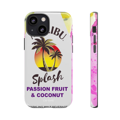 Tropical Sunset Splash - iPhone Case