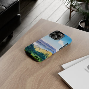 Mountain Sunny Day - Protective Phone Case