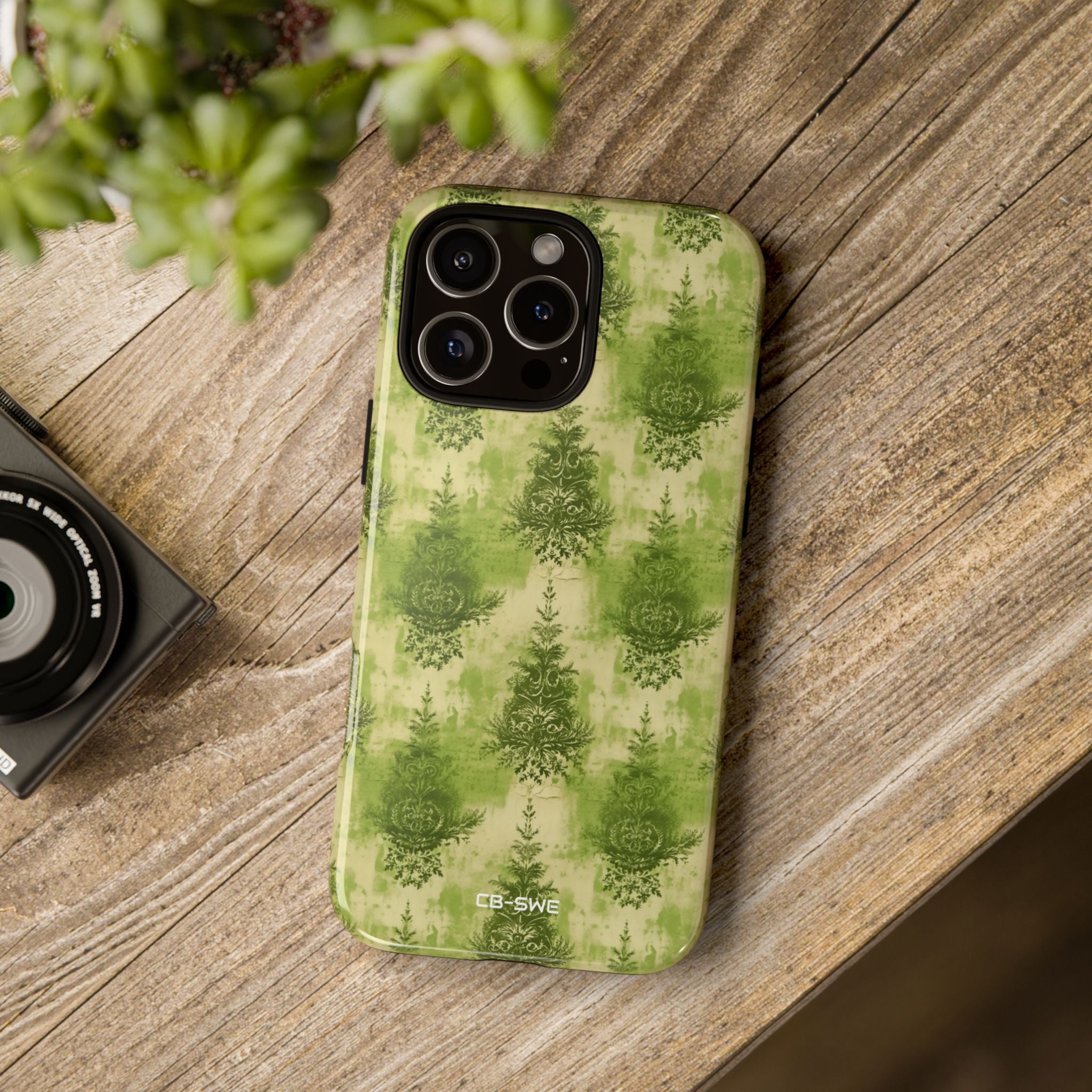 Green Leaves Whisper - iPhone Case