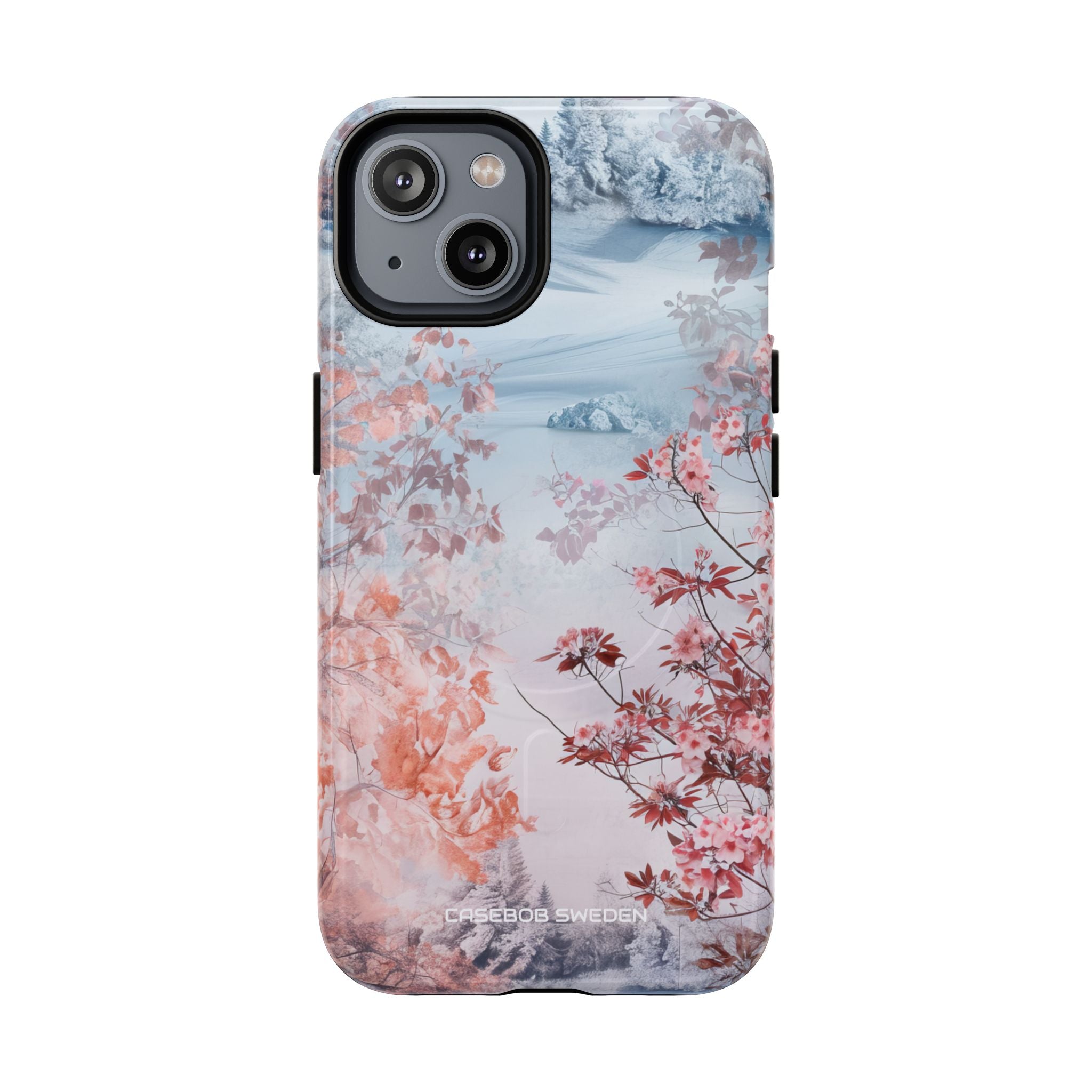 Floral Serenity Case - Tough + MagSafe® iPhone 14 Phone Case