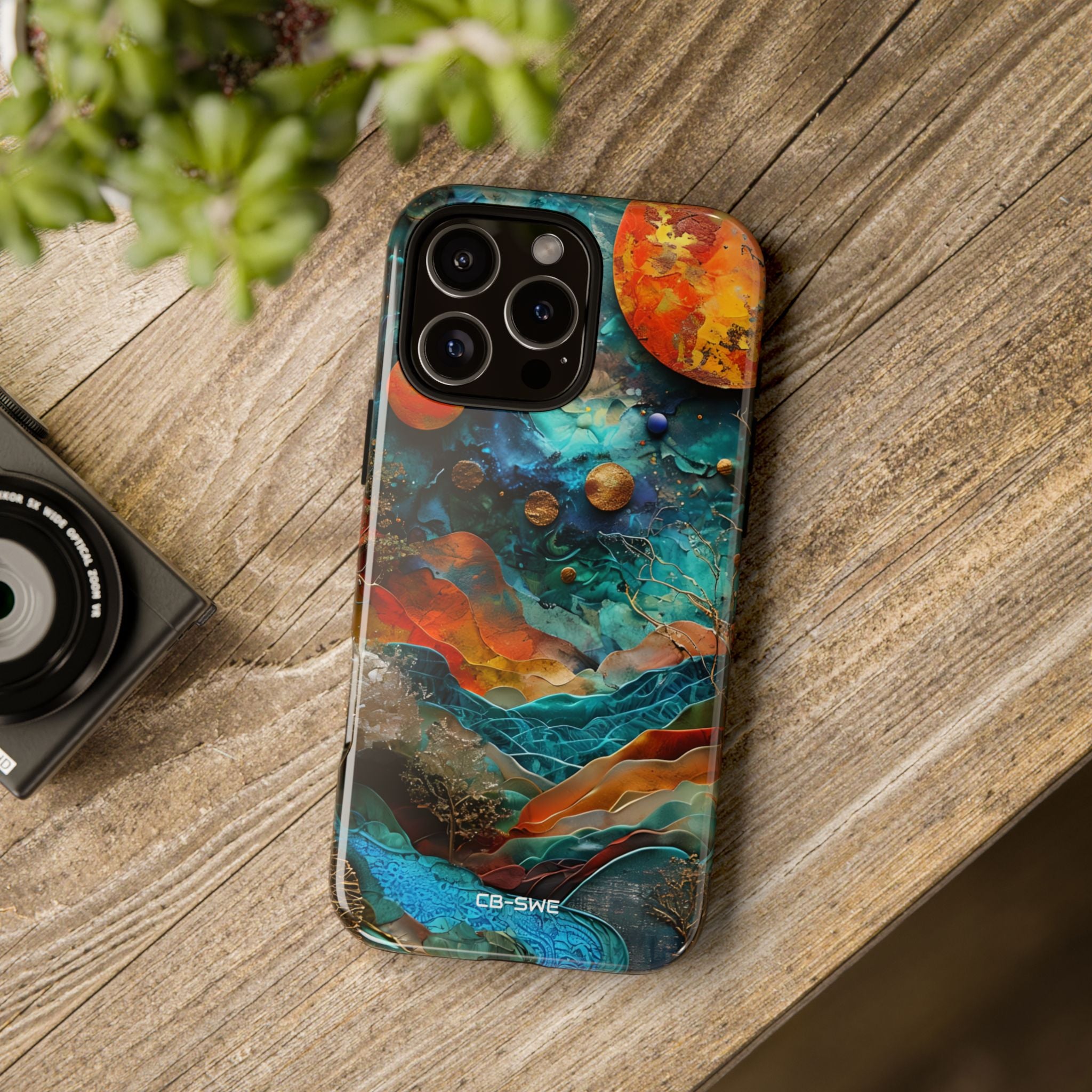 Celestial Wonders Unfold - iPhone Case