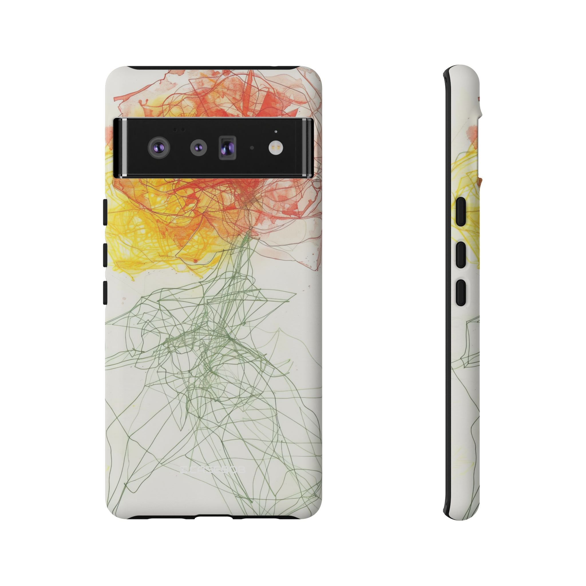 Fiery Blossom - Phone Case for Google Pixel