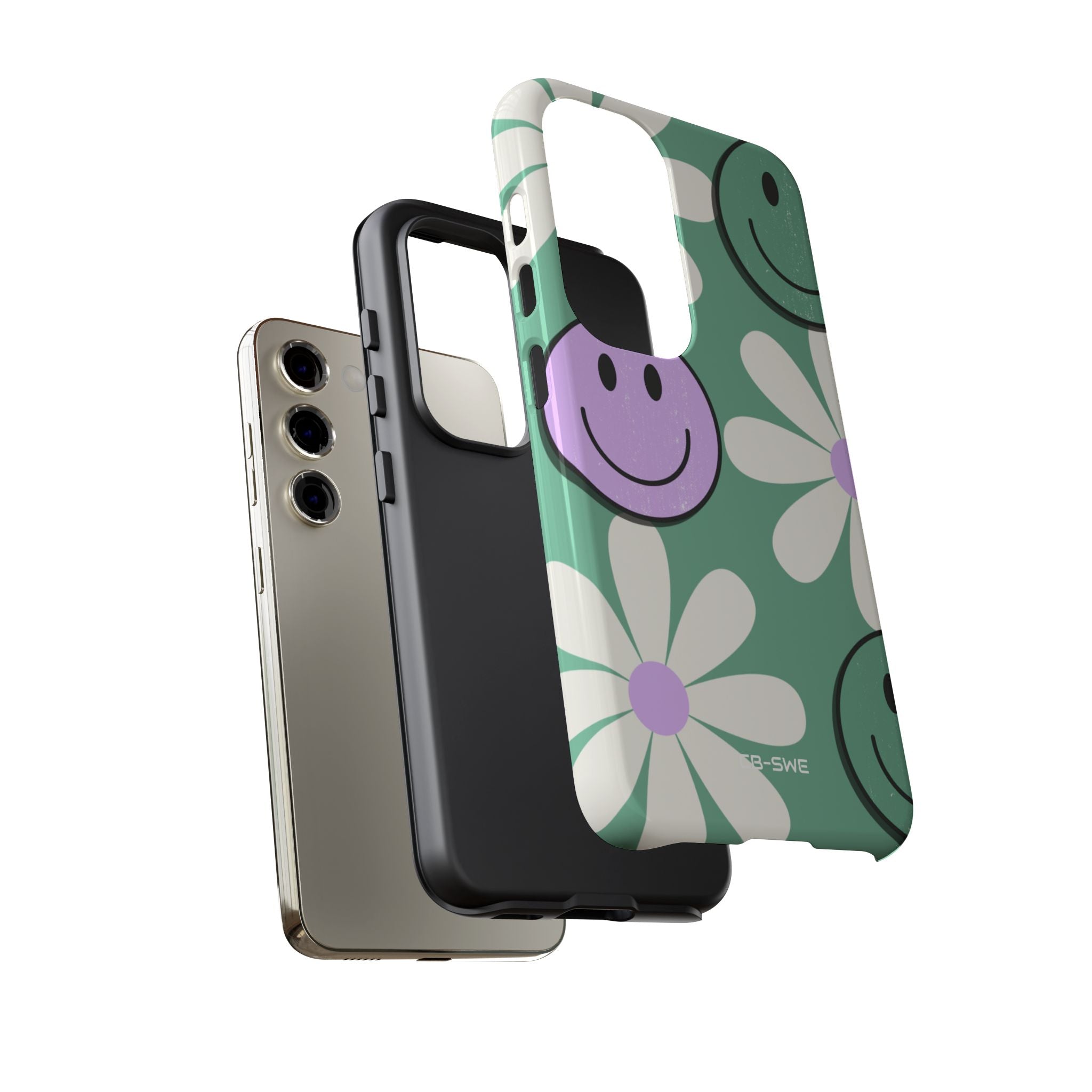 Playful Retro Blooms - Samsung Case