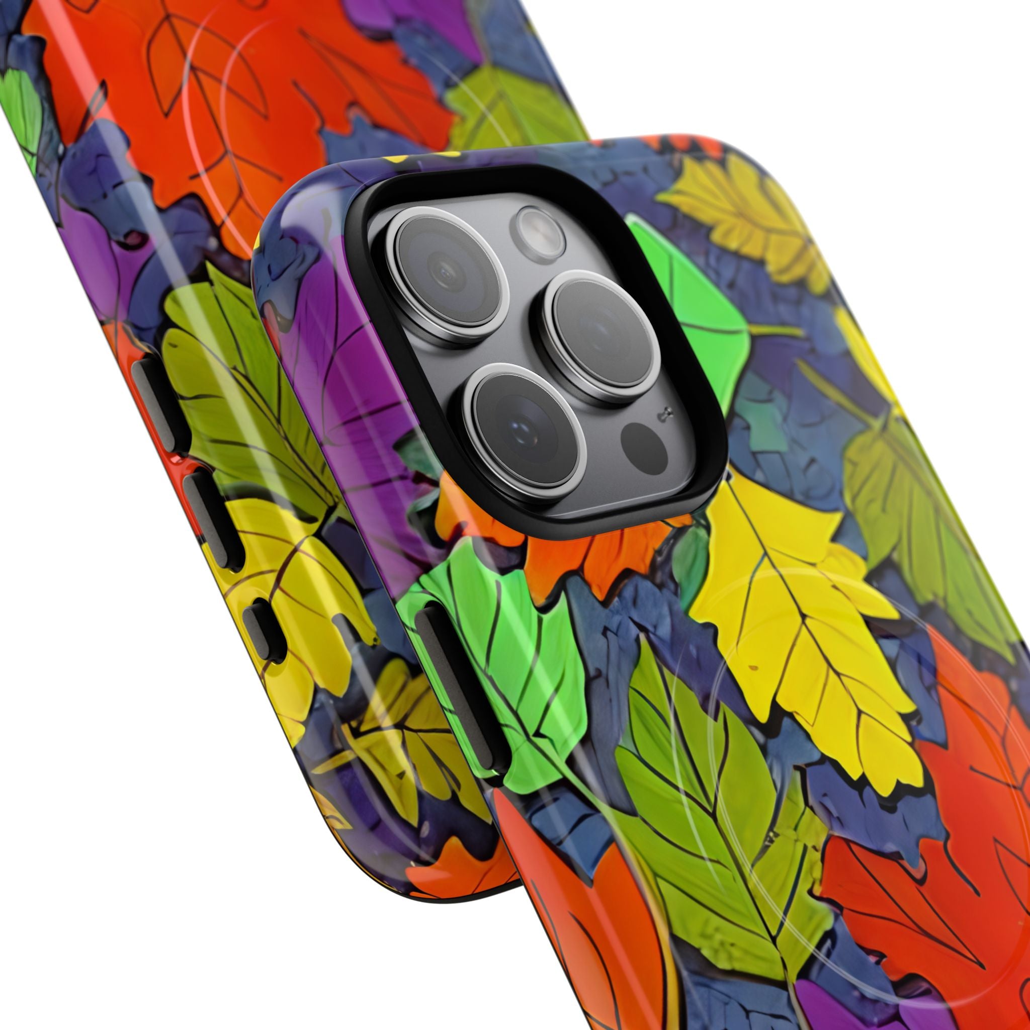 Vivid Leafburst iPhone 15 Pro Max Case - Tough+