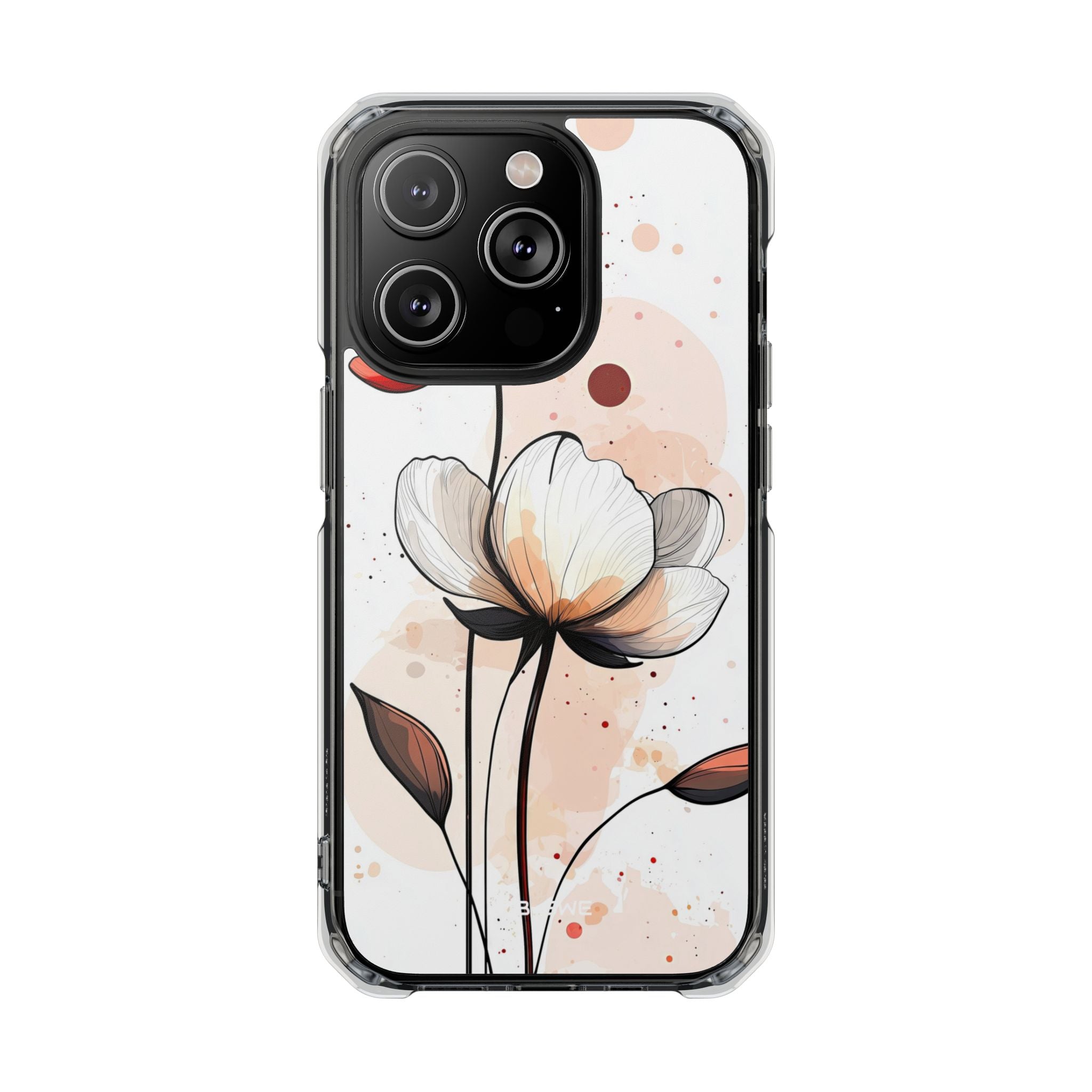 Vibrant Floral Elegance iPhone Case - Impact