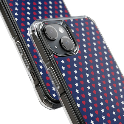Hearts Twinkle Bright iPhone Case - Impact