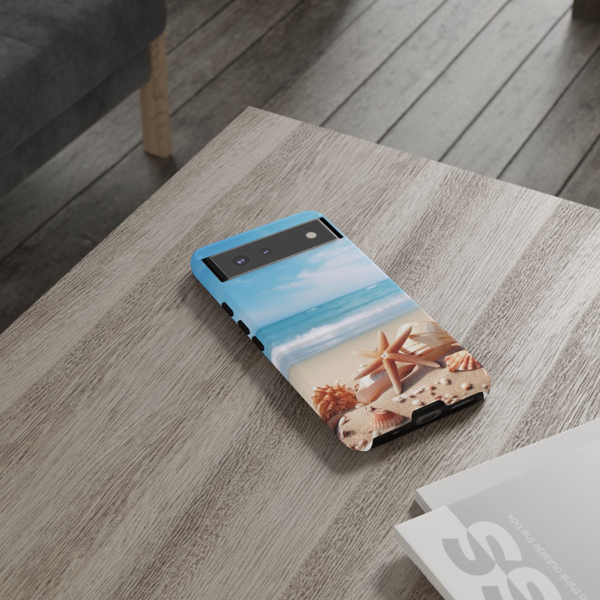 Shells Rest Beneath Waves - Google Pixel Case