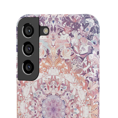 Purple Pink Mandala - Slim Samsung S22 Phone Case